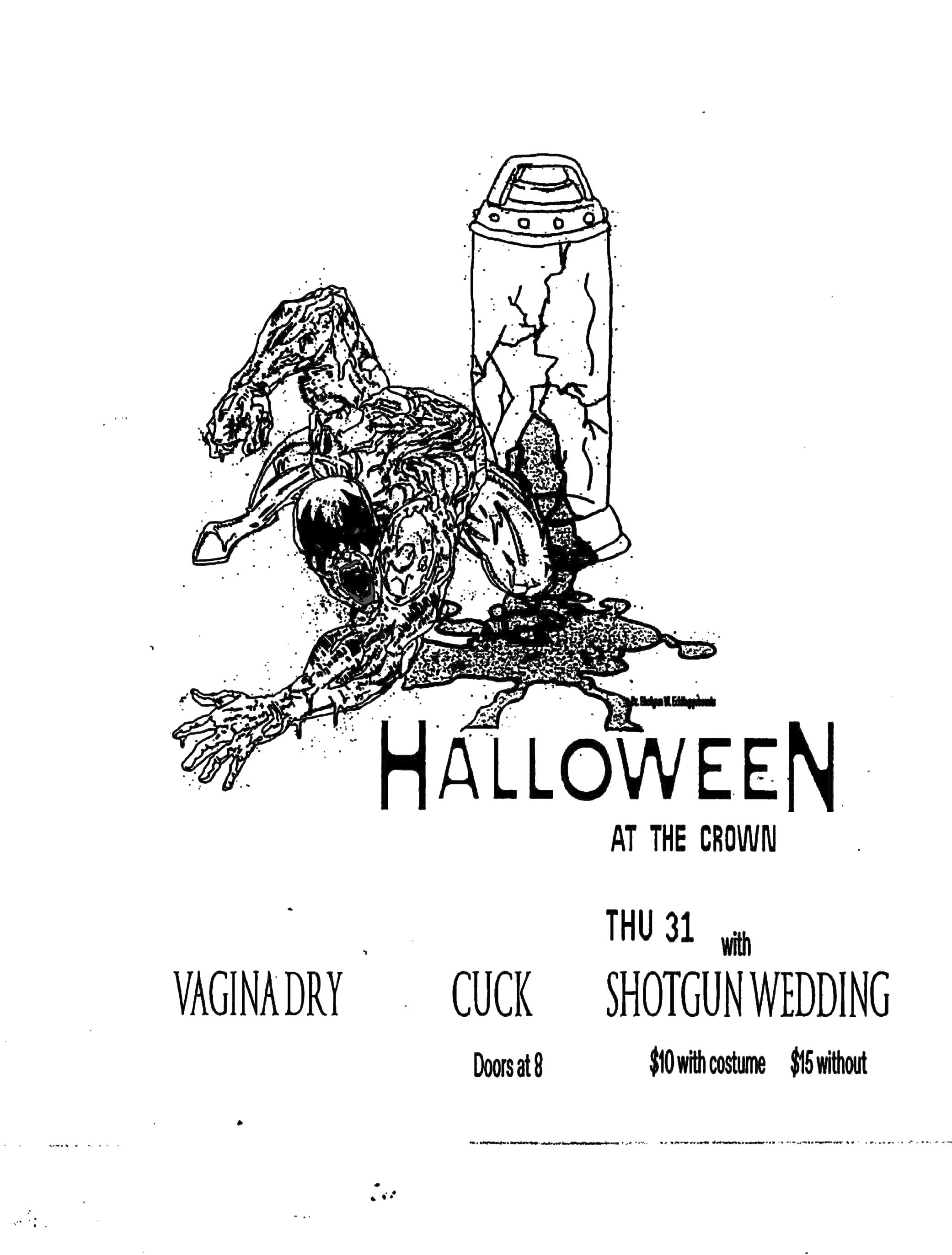 halloween at the crown