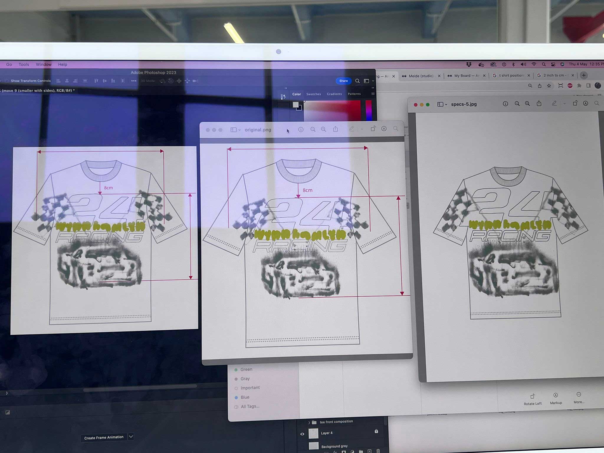 wynn hamlyn racing tee concept